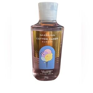 bath & body works cotton candy clouds body wash